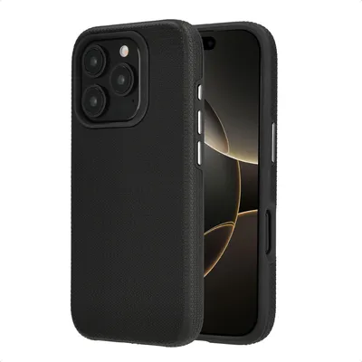Produktbild von Accezz Tough Back Cover mit MagSafe iPhone 16 Pro - Schwarz