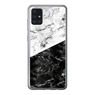 Produktbild von MuchoWow® Handyhülle Schutzhülle Hülle für Samsung Galaxy A52 5G Marmor - Chic - Collage Silikon Softcase Handy Hülle - Umschlag