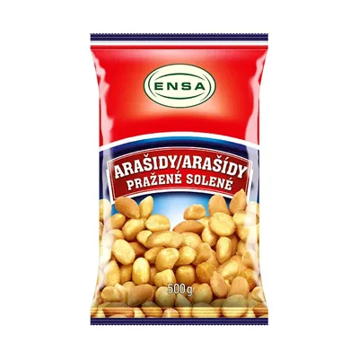 Zdjęcie produktu dla Orzechy Ziemne Prażone Solone 500 g