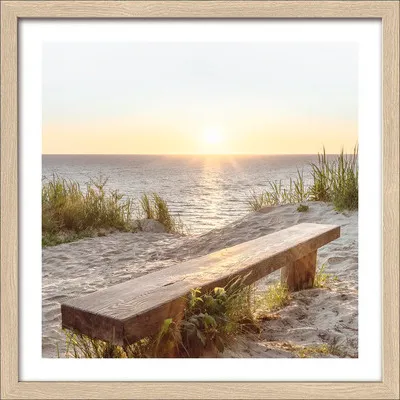Produktbild von Gerahmtes Bild Nordic Beach Atmosphere III 33x33 cm