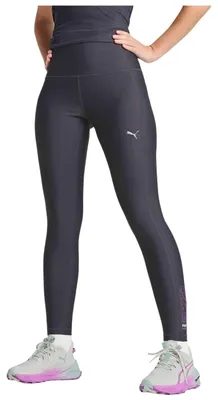 Image de Leggings Puma SEASONS TRAIL FL "Galactic Gray" pour Femme