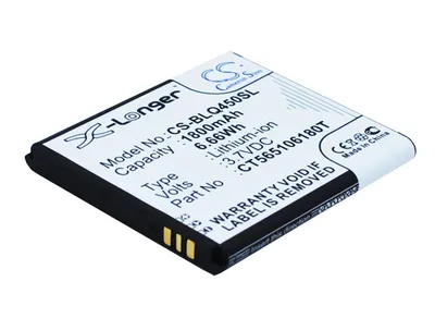 Immagine prodotto di TECHTEK Batteria compatibile con [BLU] Quattro 4.5 sostituisce CT565106180T
