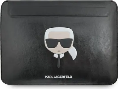 Produktbild von Karl Lagerfeld Sleeve KLCS16KHBK 16" czarny/black Ikonik Karl`s Head