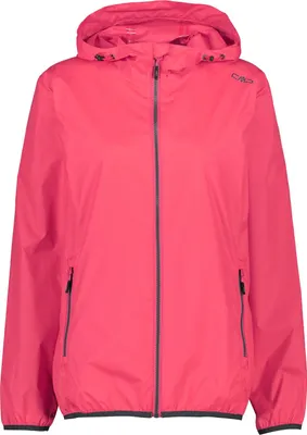 Produktbild von Cmp Woman Jacket Rain Fix Hood Fragola 46