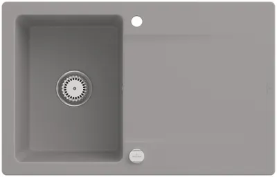 Produktbild von Villeroy & Boch Keramikspüle 333402KD, Siluet 45 Einbauspüle - inkl.