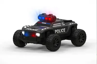 Imagen del producto de Coche de control remoto C82, modelo "Off-Road Police", color