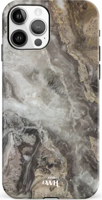 Produktbild von xoxo Wildhearts Marble Grey River - iPhone 12 Pro Max Hülle