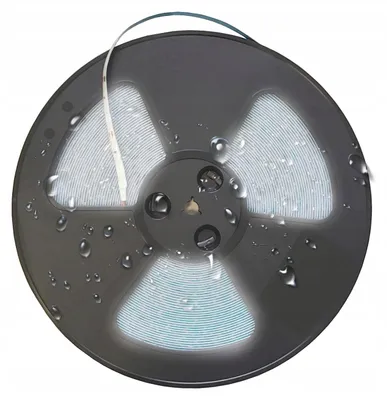 Imagen del producto de Tira LED de 120W, 12V, hermética IP63, ideal para baño, luz neutra, rollo de 25 metros
