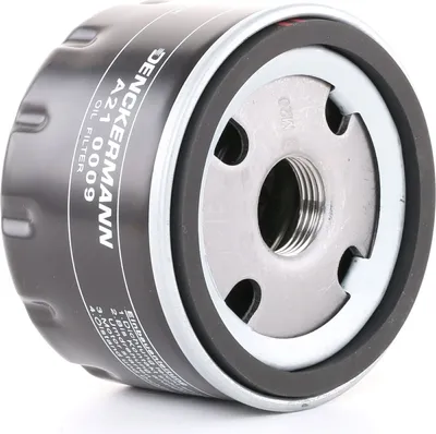Produktbild von Ölfilter DENCKERMANN A210009 Anschraubfilter für NISSAN Qashqai / Qashqai +2 I (J10, NJ10) für RENAULT Clio III Schrägheck (BR0/1, CR0/1) TWINGO II