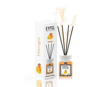 Obrázok produktu pre Eyfel Difuzér s tyčinkami - Mango 120 ml
