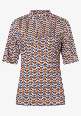Produktbild von MORE & MORE Shirt with Turtlenec 4350 heart print 42