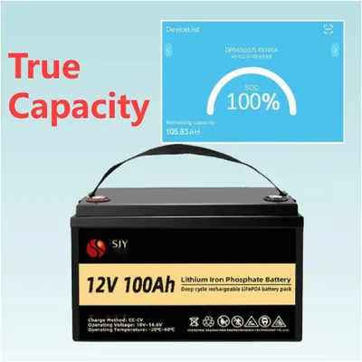 Obrázek produktu pro Lithium-ionová baterie - Lithiumová baterie - Baterie pro karavan - Baterie pro kempování - Baterie do lodí - 12V 100Ah LiFePO4