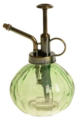 Produktbild von Decoris Pflanzenspruhflasche - Glas - 200 ml - hellgrun - 10 x 15 cm
