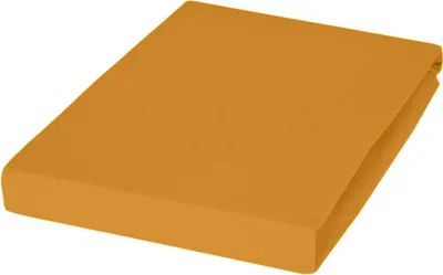 Produktbild von Janine Design Elastic-Jersey Spannbetttuch ELASTIC-JERSEY 5002 Farbe honiggold Größe 200x200 cm
