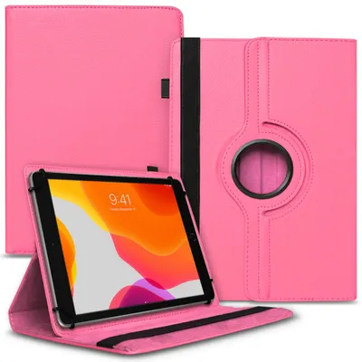 Produktbild von Tablet Hülle für Pritom M10 10,1 Zoll Tasche Schutzhülle Case Cover 360 DrehbarFarben:Pink