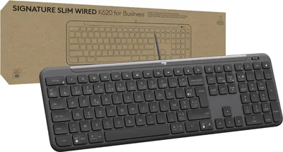 Immagine prodotto di Logitech Wired KB K620 for Business Graphite - FR - Tastiera - AZERTY