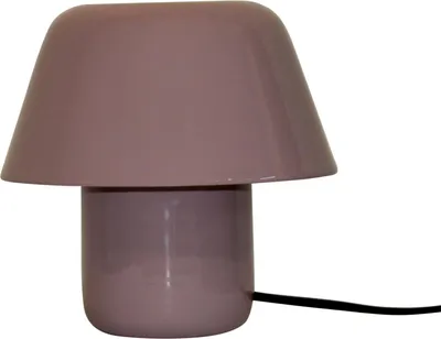 Produktbild von Leitmotiv - Tischleuchte Afan - Sanfter Lavendel - 20x20x19cm Tischlampe - Nachttischlampe, Wohnzimmer, Schlafzimmer