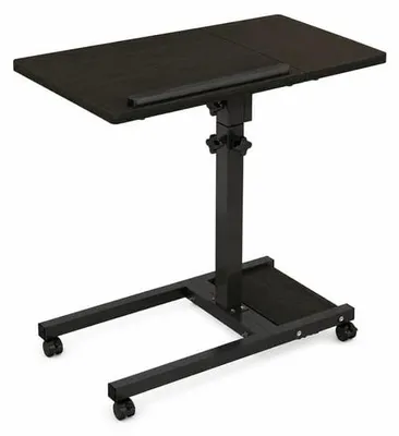 Image de Support pour ordinateur portable réglable avec roulettes – COMPSTAND