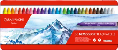 Produktbild von CARAN D'ACHE Aquarell-Wachsmalstift NEOCOLOR II 30er Etui