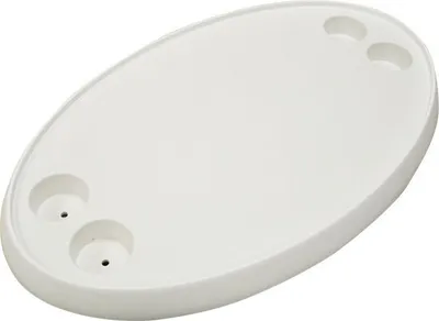 Immagine prodotto di Piano del tavolo in Hollex bianco con 4 portabicchieri