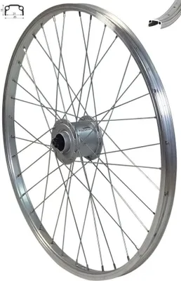 Produktbild von REDONDO 24 Zoll Vorderrad Felge Silber Shimano Nexus Nabendynamo DH C3000 3N QR