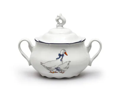 Zdjęcie produktu dla Cukiernica Thun 1794, gęś, 350 ml, porcelana, Konstancja, Thun