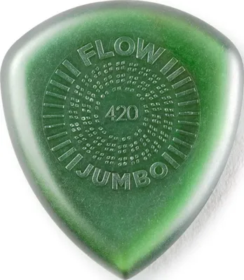 Zdjęcie produktu dla Dunlop 547R FLOW Jumbo Grip 420 Kostka, piorko