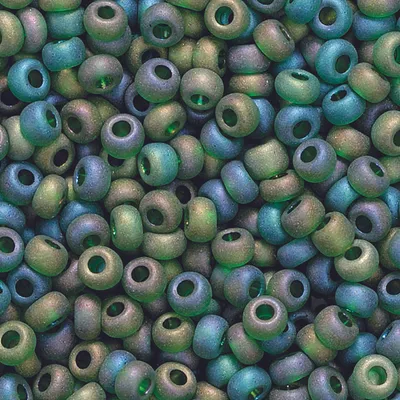 Imagen del producto de KNORR prandell 213108465. Perlas de vidrio bohemias, diámetro 2,5 mm, color verde