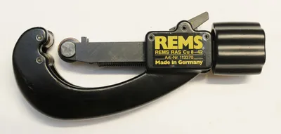 Obrázek produktu pro REMS řezačka trubek RAS Cu 8-42 č. 113370 Řezačka měděných trubek Řezačka trubek