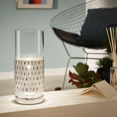 Produktbild von EGLO Torvisco, Chrom, Transparent, Glas, Stahl, Schlafzimmer, Wohnzimmer, IP20, II, ENEC