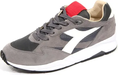 Zdjęcie produktu dla G5758 sneaker uomo DIADORA HERITAGE szare zamszowe / materiałowe / skórzane buty męskie