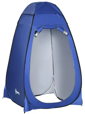 Produktbild von Pop up Duschzelt/Toilettenzelt, Blau, 120x120x190 cm