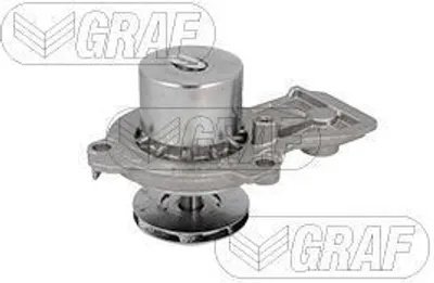 Imagen del producto de Bomba de refrigerante GRAF PA1361-8, bomba de agua para:* VW Polo (versión hatchback, modelos 6R1, 6C1)* SEAT Ibiza IV (versión hatchback, modelos 6J5, 6P1)* AUDI A1 Sportback (modelos 8XA, 8XF)