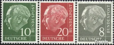 Produktbild von Briefmarken BRD (BR.Deutschland) 1958 Mi W22X postfrisch