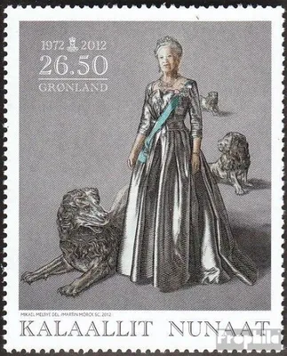 Produktbild von Briefmarken Dänemark - Grönland 2012 Mi 601 (kompl.Ausg.) postfrisch Regentschaft Königin Margrethe II.