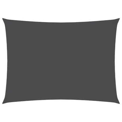 Image de vidaXL Voile d'ombrage Oxford rectangulaire 2,5x4 m Anthracite