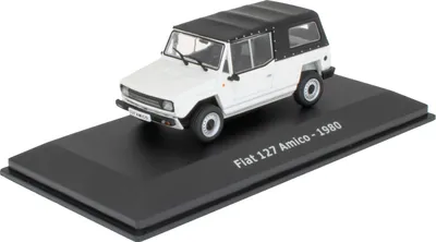 Produktbild von FIAT 127 Amico von 1980 weiß, ABADD126A, Maßstab1/43, IXO