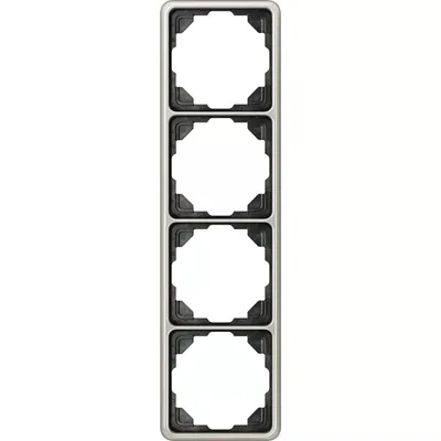 Productafbeelding van JUNG CD584PT, Zwart, Zilver, Aluminium, 81 mm, 294 mm, 1 stuk