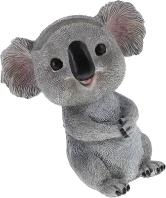 Produktbild von Koala-Brillenständer aus Kunstharz für Schreibtisch und Auto, Tiermotiv zur Aufbewahrung und Präsentation