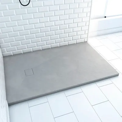 Obrázek produktu pro Sprchová vanička aurlane Stone 80 x 120 x 2,6 cm kámen Matné FAC203