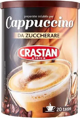 Produktbild von Crastan Cappuccino Classico Instantkaffee 250g 20 Tassen caffè da zuccherare