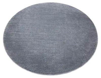 Produktbild von Moderner Waschteppich LATIO 71351070 Kreis grau Grau rund 80 cm