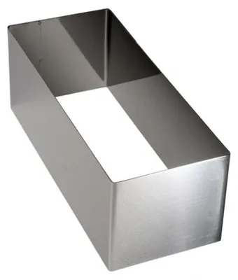 Produktbild von LARES Backform - Backrahmen Schnittenform - Größe ca. 25x10x9cm, Backzubehör