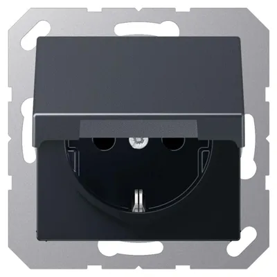 Produktbild von JUNG A 1520 BFKL ANM - CEE 7/3 - Anthrazit - Thermoplast - IP44 - 250 V - 16 A