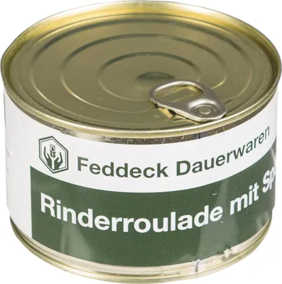 Produktbild von Vollkonserve Dose Rinderroulade mit Spätzle 400 g