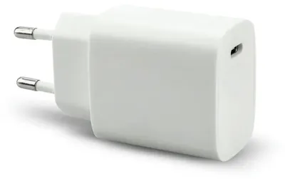 Obrázek produktu pro Nabíječka Onlex 20W, 230V, USB-C, stříbrná, univerzální velikost / adaptér pro zásuvku 220V, stříbrná, univerzální velikost