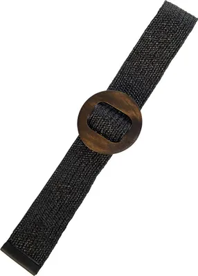 Immagine prodotto di Banned Retro Stretch Gürtel - Ricorda tutto Schwarz