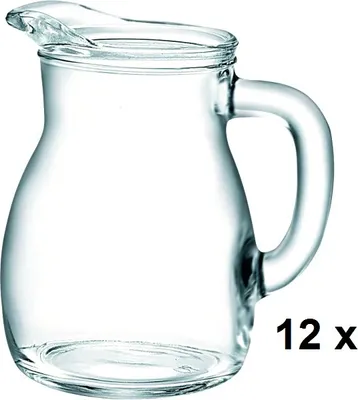 Produktbild von Glas Krug Bistrot geeicht 0,25L - 12 Stück