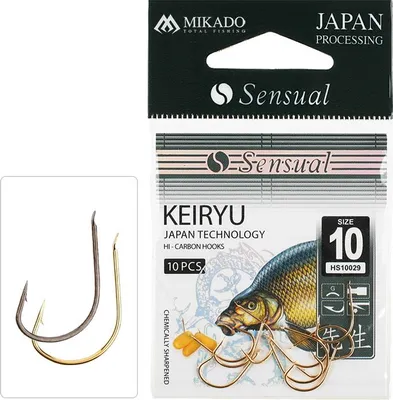 Obrázek produktu pro Mikado Háček Sensual Keiryu Vel. 10 Bn 10 Ks