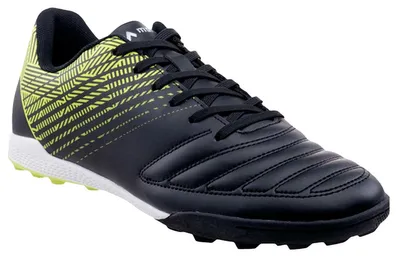 Produktbild von Martes Essential - Herren Fußball-Stiefel "Mator Tf" IG5004 (43 EU) (Schwarz/Limone/Silber)